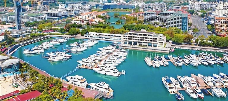 첸하이, 중국 최초 전산업망 요트산업 본사 유치